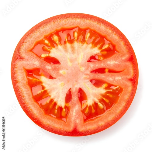 Wallpaper Mural Close-up tomato slice (2) Torontodigital.ca