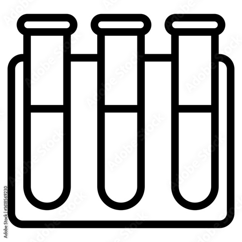 Test tube icon vector illustration