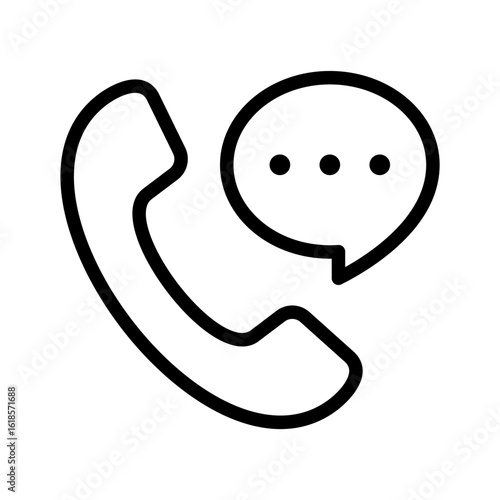 Phone icon collections. Contact us symbol. Call, talk, phone, chat bubble, communication, mobile phone, telephone, ringing sign vector illustration 