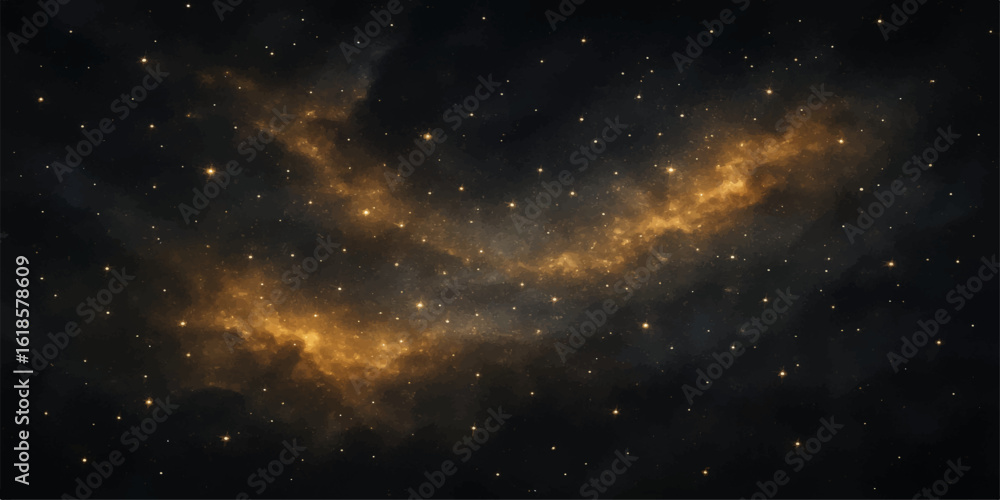 Fototapeta premium Deep space nebula background with stars and galaxy sky at night