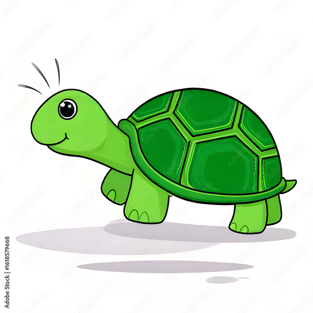 Fototapeta premium green Frog illustration design 