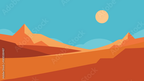Discover the quiet stillness of a high altitude barren plateau revealing a vast desolate landscape