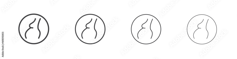 Obraz premium Pregnancy icon