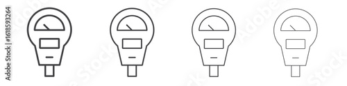 Parking meter icon