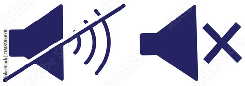 Speaker Set Icon. Sound Icon. volume icon vector illustration