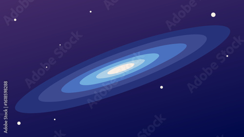 Behold the gentle light of the Andromeda Galaxy in the night sky
