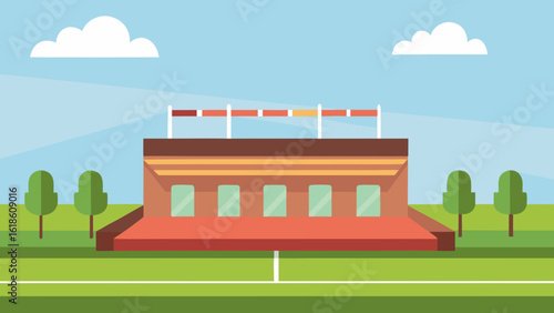 Thrilling international match scene featuring two national teams competing