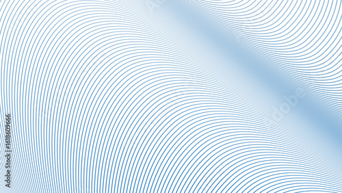 Blue Sky Stripes Wavy Line Abstract Background for Modern Web Design, Digital Art, and UI Presentation