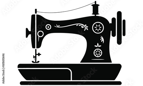 old sewing machine