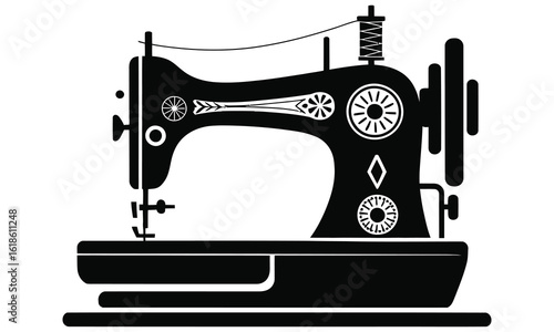 old sewing machine