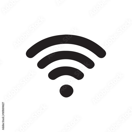 wi fi symbol vector illustration