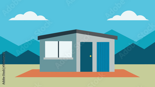 Modern Prefabricated Building in Remote Wilderness Sustainable Eco Friendly Design