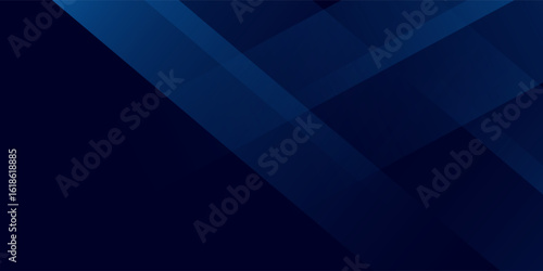 Dark blue modern business abstract background. Vector illustration design for presentation, banner, cover, web, flyer, card, poster, wallpaper, texture, slide, magazine, and powerpoint