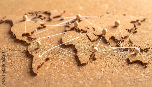 Connected Regions Cork Map Collaboration