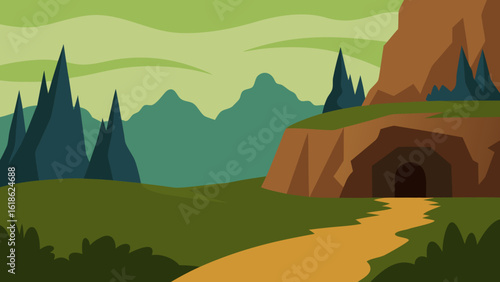 Unique Landscape of Naturally Formed Cave Like Rock Shelters