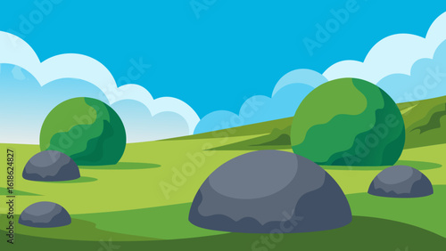 Unique Landscape of Naturally Formed Perfectly Spherical Boulders