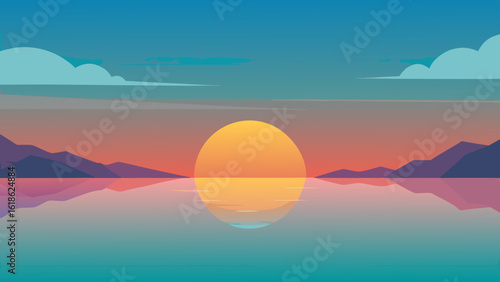 Vast Landscape of Naturally Formed Terraced Salt Flats