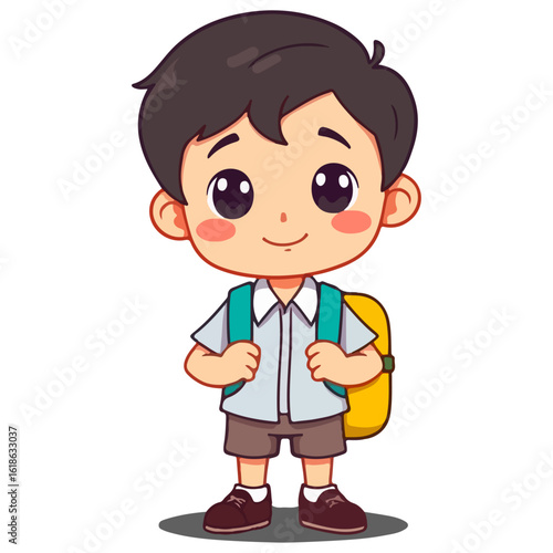 Kid Ready for School 