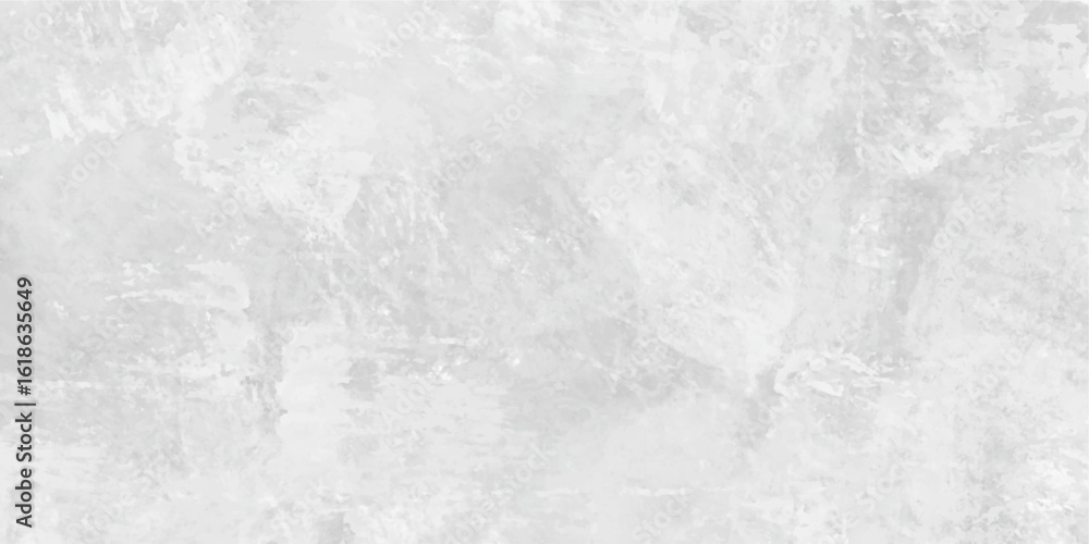 Naklejka premium White concrete vector texture. Horizontal embossed surface wallpaper. Stone wall marble background with space for text. Light vector gray grunge texture background.