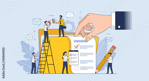 Organizing documents and tasks efficiently with team collaboration and project management tools