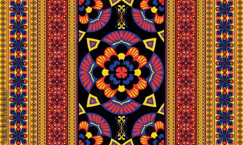 African ethnic native pattern.Traditional kente,ankara,kitenge,chitenge,capulana african wax print fabric pattern.Abstract vector motif pattern.For fabric,clothing,blanket,carpet,woven,wrap,decoration