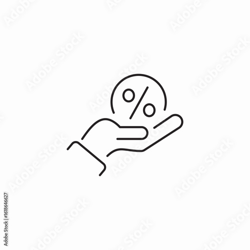 insurance amount icon sign vector