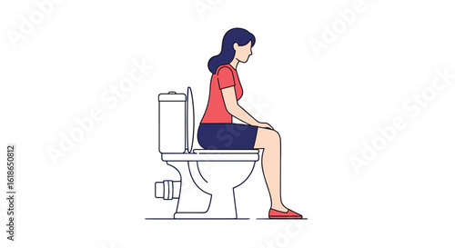 Understanding how to sit correctly on a toilet for optimal health and comfort