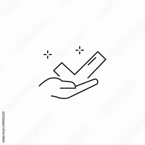 success assist icon sign vector