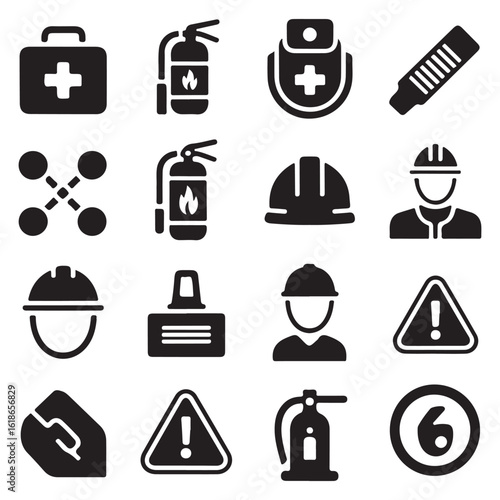 Emergency and protection symbols