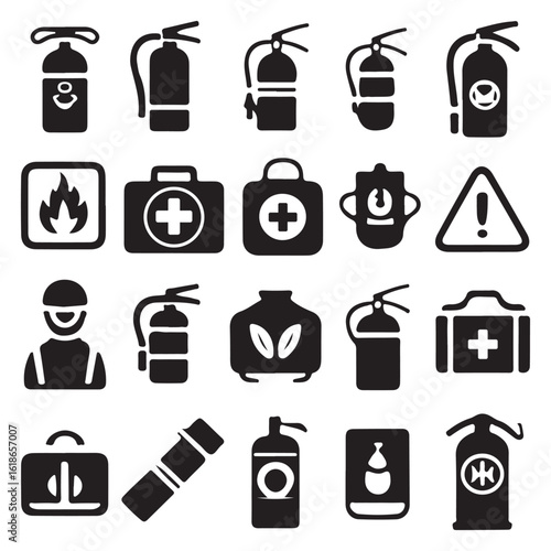 Emergency and protection symbols
