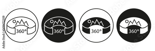 Virtual reality spherical image 360 degree