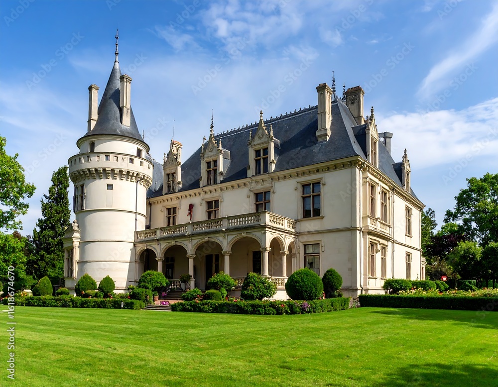 Fototapeta premium Grand European Chateau