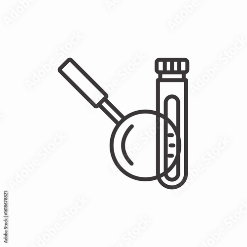 blood sample icon sign vector