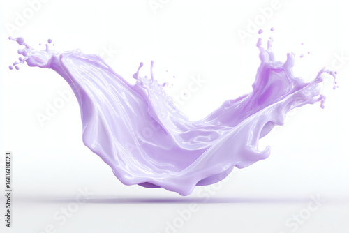  Taro milk splash in the air