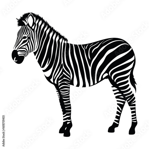 Stylized Animal Vector Silhouette