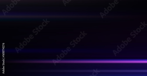 Abstract dark background shows horizontal blurry violet and pink lines, resembling soft glowing neon streaks that create a modern, ethereal feel for design projects