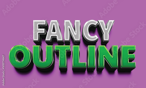3d text effect