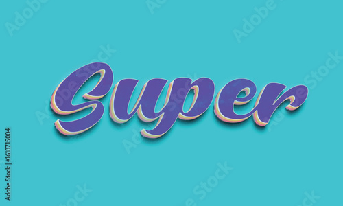 3d text effect