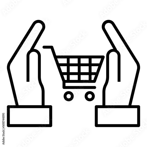 buyer protection vector icon