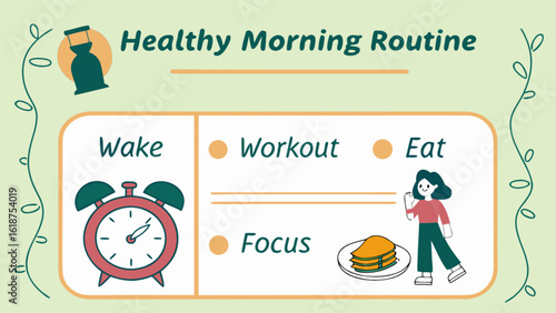 Healthy morning routine checklist for productivity and wellness to start your day effectively today