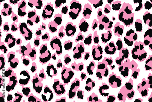 Leopard vector pattern seamless yellow background, trendy modern design for printing clothes, fabric, paper, digital paper, sublimation design