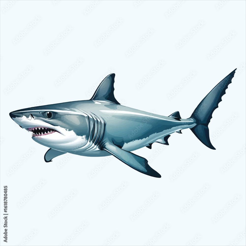Obraz premium Shark Vector
