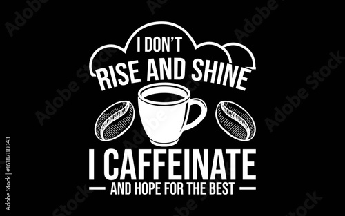 Hope For The Best Barista svg t-shirt quotes design