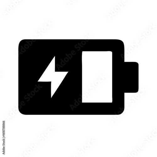 Free Download Battery empty alternative icon vector illustration - GFXLoad
