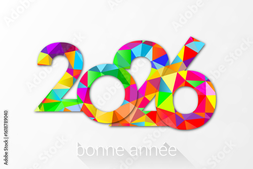 Joyeux Noël 2026 - vecteur pour affiche bannière salutation et célébration dde Noël 2026.