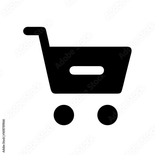 Cart remove alternative icon vector illustration