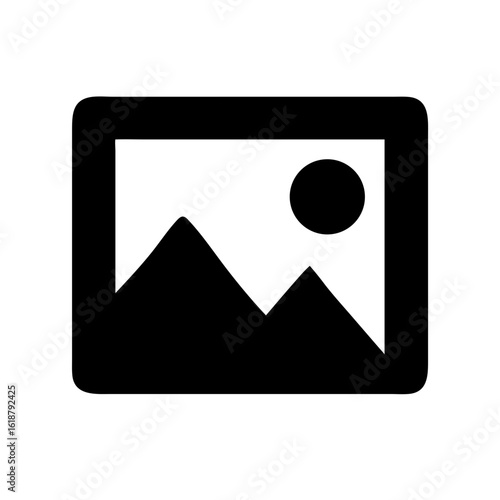Image remove alternative icon vector illustration