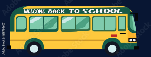 Back to school sign icon. Back 2 school symbol. Back 2 School with a lettering educational pattern. Pencils, notepads, books, a globe, an apple, a calculator, scissors and more.