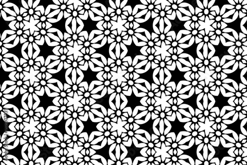 Seamless pattern design for textile, fabric & wallpaper