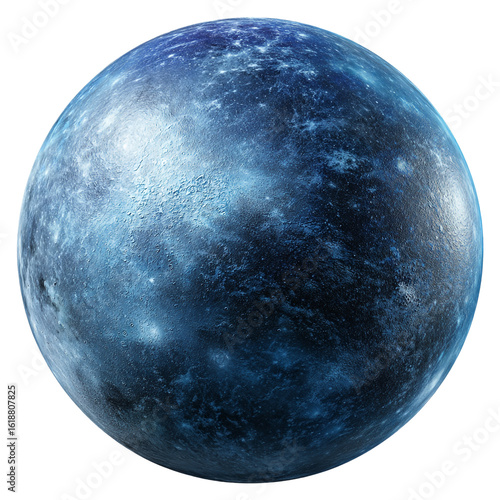 Fototapeta Naklejka Na Ścianę i Meble -  Blue planet earth isolated on transparent background